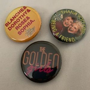 Golden Girls buttons
